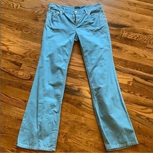 J Crew Blue Corduroy Pants size 4